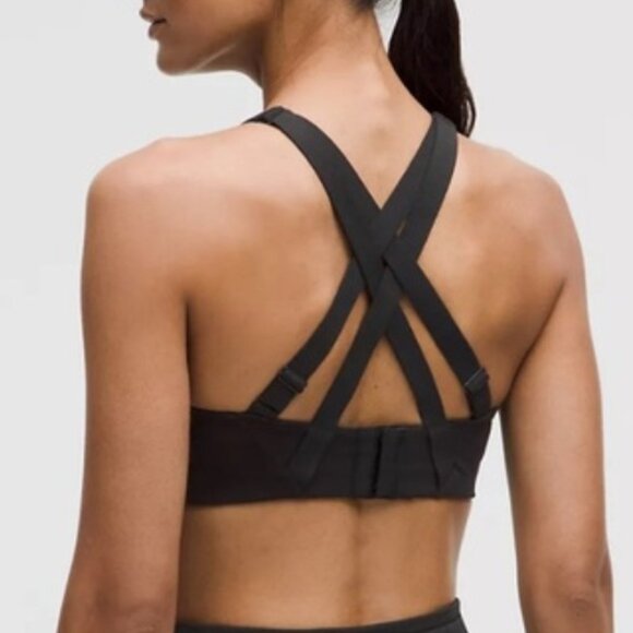 lululemon athletica Other - Lululemon Energy High Support Sports Bra, Black, 36DD